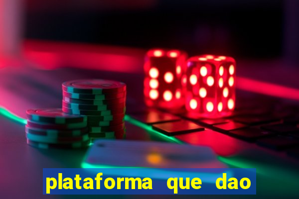 plataforma que dao bonus no cadastro